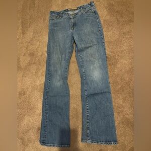 Classic Blue Straight Leg Women's Jeans